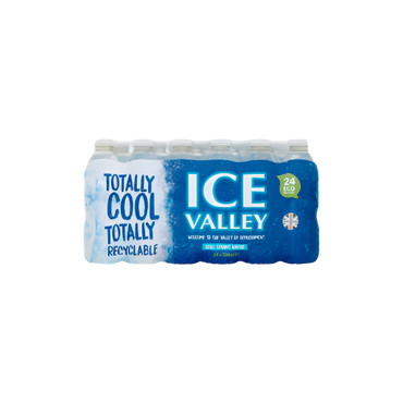 Ice Valley Still Spring Water 24 x 500ml – Pure Natural Water for Hydration